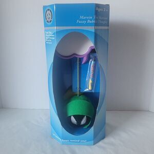 Vintage Marvin the Martian Fuzzy Bubble Thoughts Message Board NIB